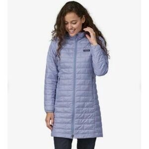 NEW Patagonia Women’s Nano Puff Parka Size Small Periwinkle Purple NWOT $299